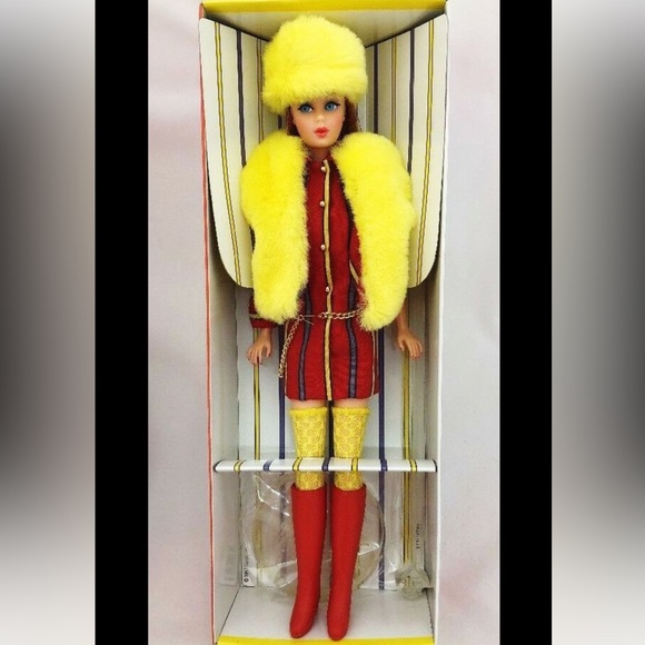 Barbie Mattel Smasharoo 1968 Reproduction New in Box Redhead TNT #1860 - Picture 2 of 5